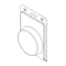 Visipak Thermoform-CLAMSHELL-#276-7.000-5.000-3.813-ROUND-0.875-0.015-CLEAR-STOCK 276TF - alternate 1